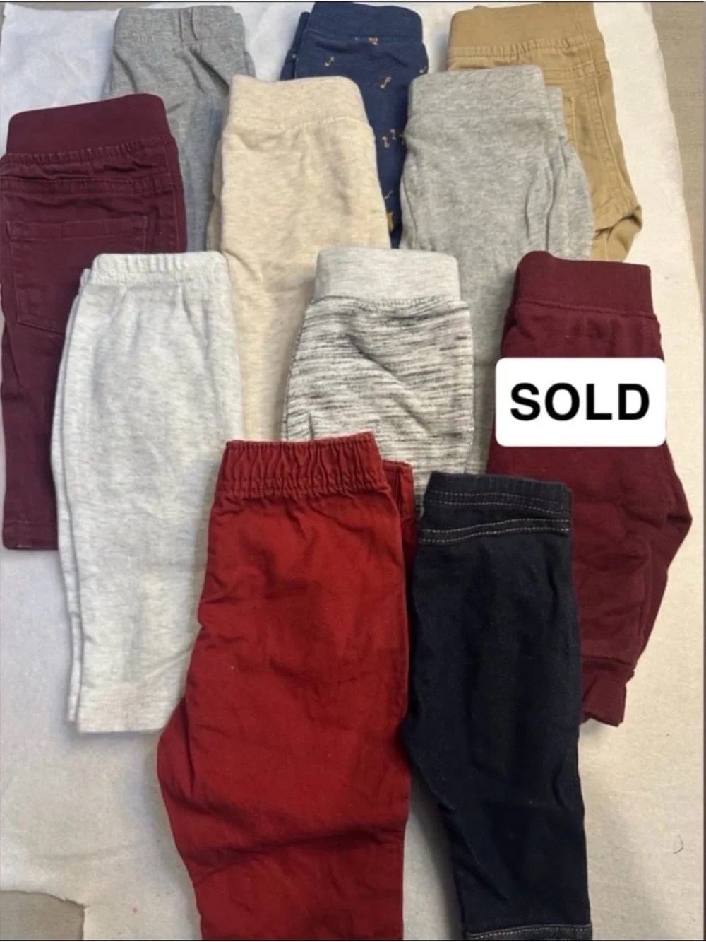 Baby boy 0-3 month pants bottom bundle lot